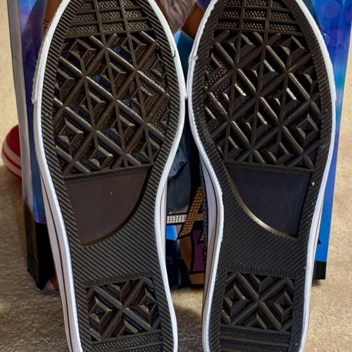 Disney Hannah Montana sneakers new, size 35 with rhinestones