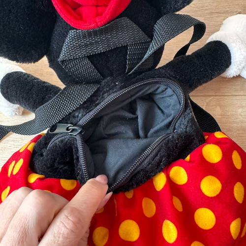Disney Minnie Mouse Plush Backpack like new, 40cm, Disneyland 1998