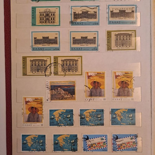 Stamps used, 80 sealed from 1976-1977