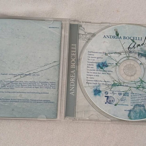 Andrea Bocelli Andrea CD used