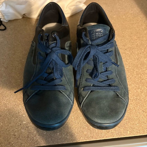 Geox sneakers used men's blue size 42.5