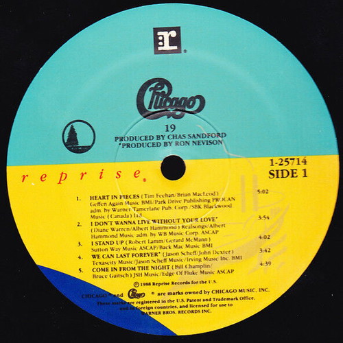 Chicago 19 vinyl record used, rock