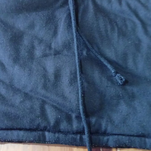Tchibo Quilted Neck Warmer Unisex Like New, Black, Polyester