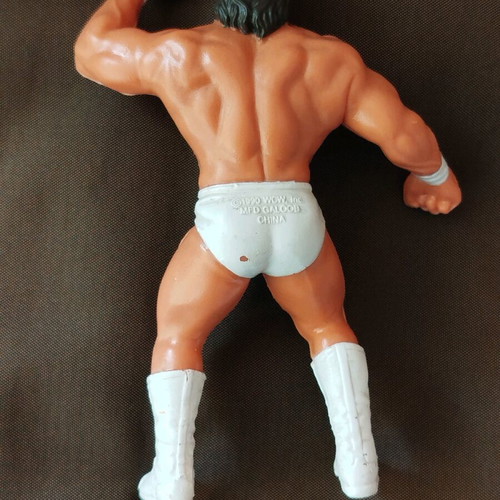 Galoob WCW Tom Zenk Z-Man wrestling figure used 4.5" 1990