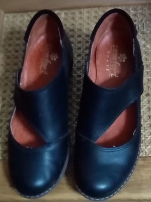 Παπούτσια Comfort Shoes μεταχειρισμένα, μέγεθος 36, μαύρα