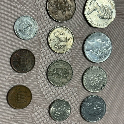 Coins used, all together