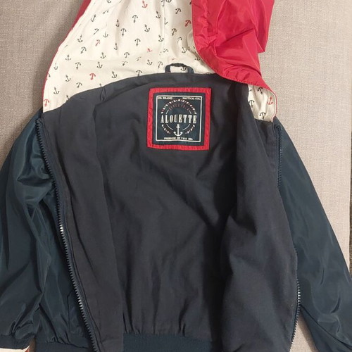 Alouette children's jacket like new, size 4, with hood