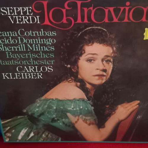 Giuseppe Verdi La Traviata 2 δίσκοι σαν καινούργιοι, κλασική