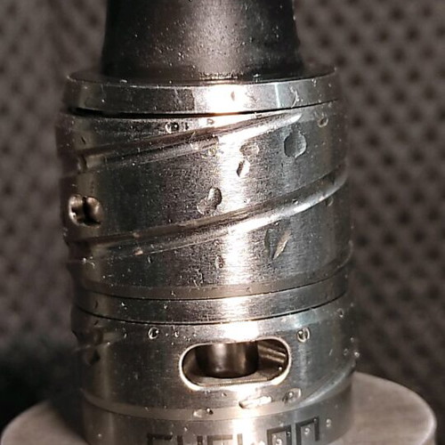 Cyclon RDA stainless steel by Fumytech used
