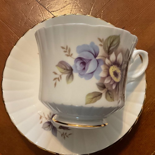 Salisbury England bone china tea set 2 pcs in excellent condition