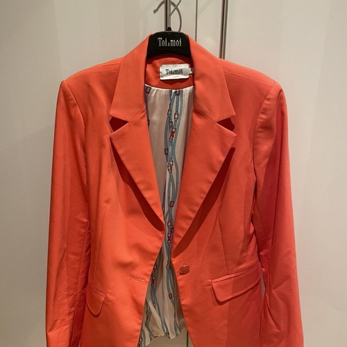 Toi&Moi women's jacket like new, coral color, size S