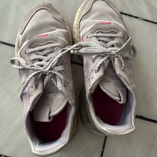 Adidas sports shoes used, size 38.5, pink