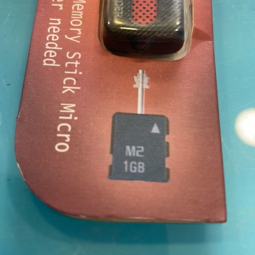 Card reader USB to M2 for old Ericsson phone memory, new