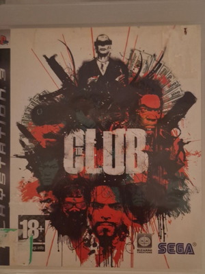 The Club PS3 game used, no manual