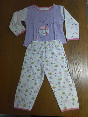 Παιδική πυτζάμα Mothercare σαν καινούργια για κορίτσι 2-3 ετών, βαμβακερή