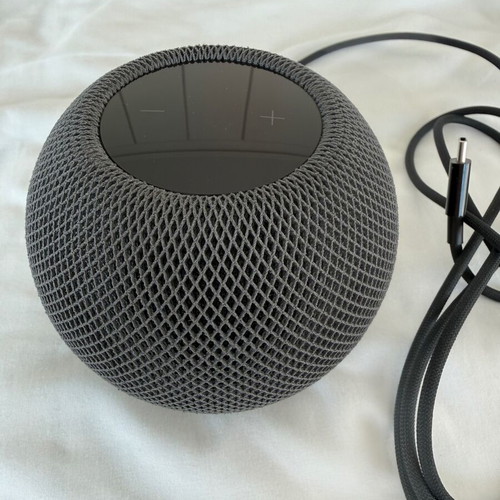 Apple HomePod mini Space Gray used, for parts or repair