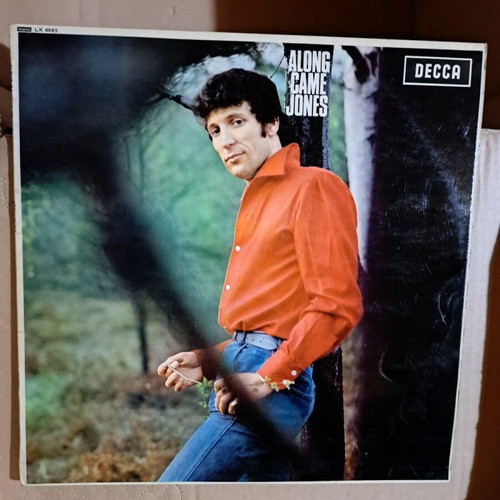 Tom Jones Along Came Jones vinyl used, LP, mono, 1965 album