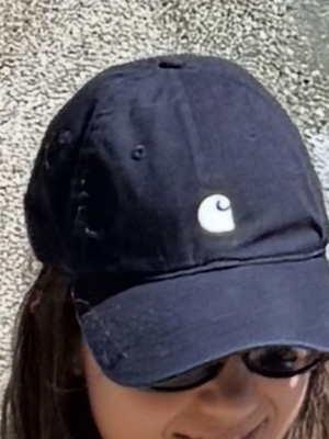 Carhartt WIP Madison logo unisex cap navy blue