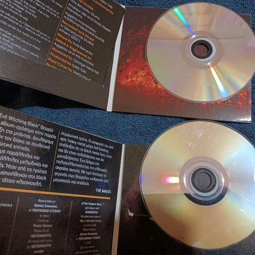 Metal Hammer issues 441 & 447 used with Sakis Tolis and Necromantia CD inserts