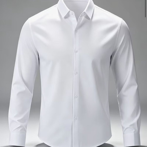 White long sleeve dress shirt size L