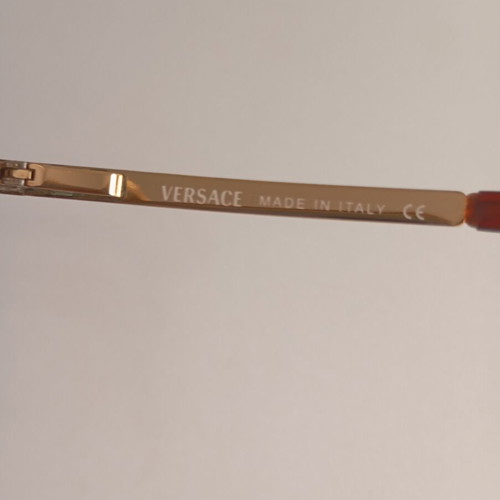 Versace vintage sunglasses unisex used, gold color