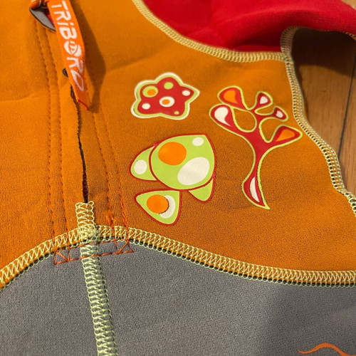 Tribord children's diving suit like new for 1-2 years old