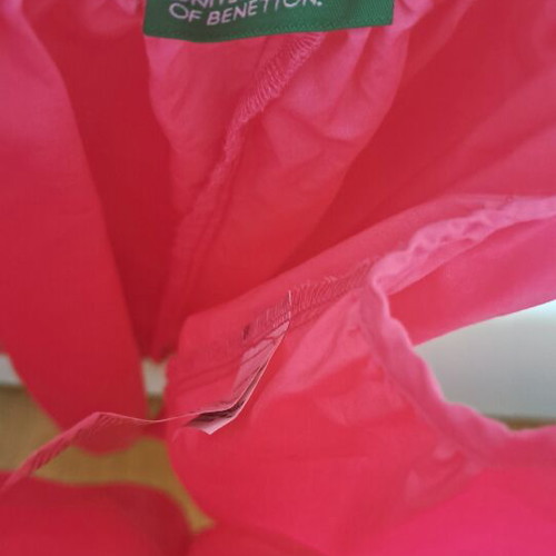 Summer dress United Colors of Benetton like new, size 8-9 years, 140 cm, pink
