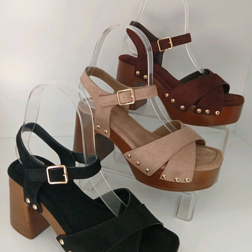 Women's sandals new, black and brown