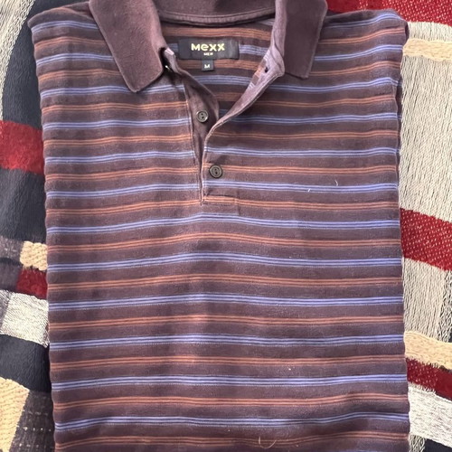 Mexx long-sleeve shirt used, size M, multicolor