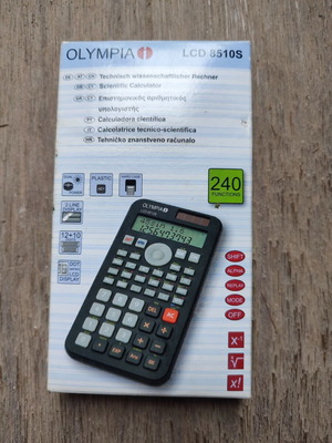 Olympia LCD 8510S Scientific Calculator new, 240 functions