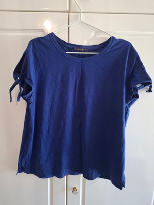 Marks & Spencer cotton blouse blue-purple size L/XL like new