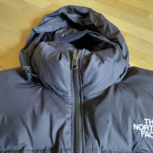 The North Face Nuptse 700 women's down vest like new, black and purple