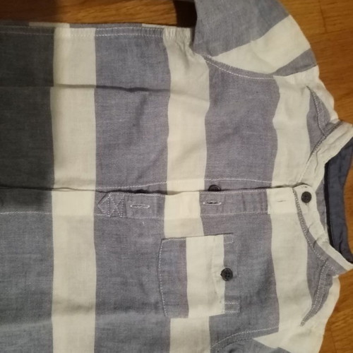 Children's linen shirt H&M used, 12-18 months