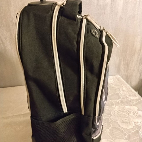Ronaldo trolley school bag with 3 compartments