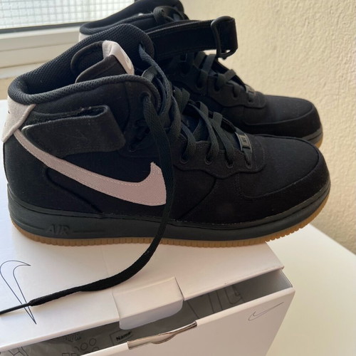 Nike Air Force One sneakers size 44 like new, black