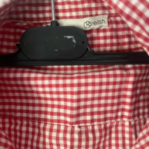 Shirt like new, wide fit, longer at the back