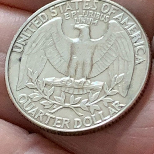 Quarter dollar coin 1987 like new