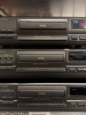 Technics Compact Player SL-PG380A and SL-PG590 used without remote