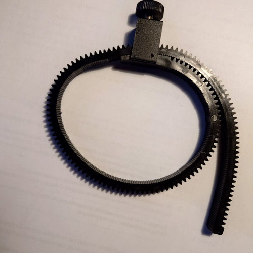 Follow Focus Gear Ring adjustable for DSLR camera lens new