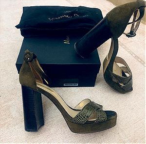 Suede  leather sandals