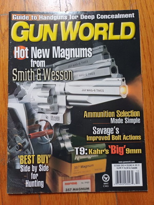 Gun world magazine October 2003 English edition used