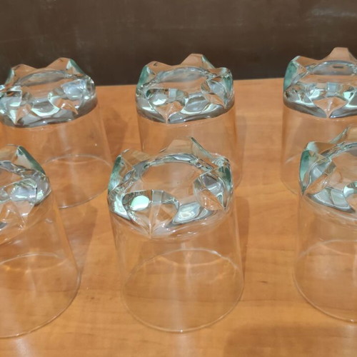 Vintage Borgonovo set of 6 whiskey water glasses new in box