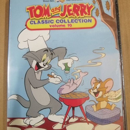 Tom and Jerry Classic Collection Volume 10 DVD new sealed with Greek subtitles