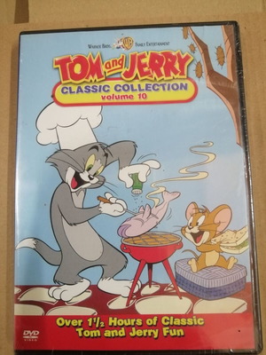 Tom and Jerry Classic Collection Volume 10 DVD new sealed with Greek subtitles