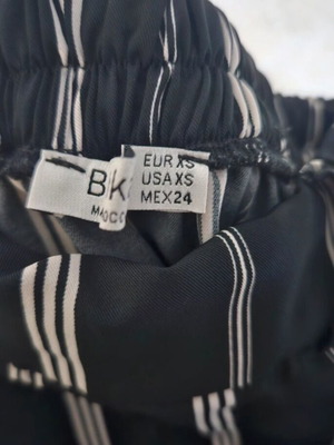 Bershka linen pants like new, summer airy XS