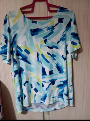 Actius women's blouse like new, multicolored, size XL