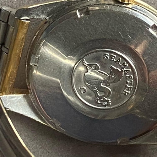 Omega Seamaster 1962 μεταχειρισμένο επιχρυσωμένο ρολόι Cal 562