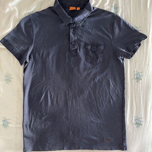 Boss Orange polo shirt size M like new, blue