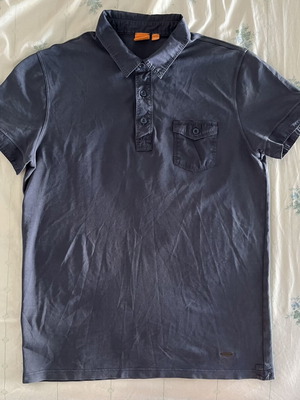 Boss Orange polo shirt size M like new, blue
