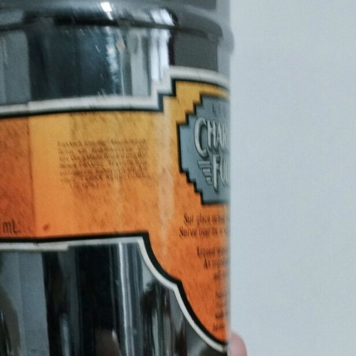 Vintage Shaker Bottle Charleston Follies Marie Brizard used, Art Deco decor